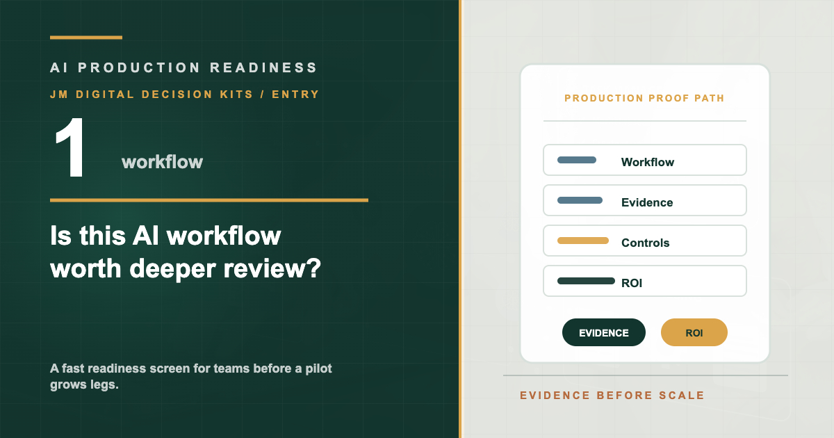 AI Production Readiness Entry Kit featured image